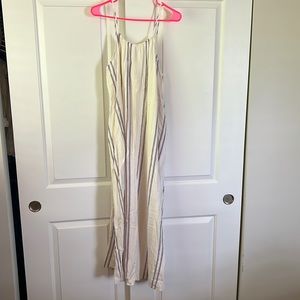 A new day striped maxi dress